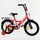 Детский велосипед 16" CORSO "Maxis" с багажником. Red (113612)