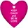 Подушка сердце XXL Keep calm and be in love 57x57 см (6PS_15L008)