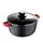 Каструля з кришкою Bergner Chroma BG-30114-BK 20 см 2.2 л чорна
