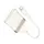 Переходник HOCO Crystal Type-C 2-in-1 card reader UA40A |0,140m, 480Mbps, OTG 2TB Max|