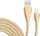 Кабель LDNIO LS28 Lighting cable 1m Gold