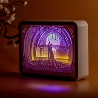 3D настільна картина-нічник "Мюзикл" 3DTOYSLAMP