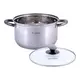 Кастрюля с крышкой Kamille KM-4920 1.5 л 16 см