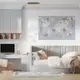 Детская интерьерная наклейка карта 94х60см 8240420192