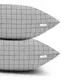 Двуспальное постельное белье с простыней на резинке GREY GEOMETRY CS16