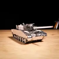 Колекційна модель-конструктор Metal Time Leopard 2 Tank Танк Леопард 2 (MT079)