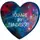 Подушка сердце 3D You are my universe! 40х40х7,5 см (3DPS_15L080)