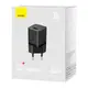 Адаптер сетевой OS-Baseus GaN5 Fast Charger (mini) 1C|1Type-C, QC/PD, 30W|