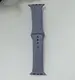 Силиконовый ремешок для умных часов Smart Watch 42/44 (Серо-сиреневый)