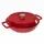 Кастрюля с крышкой Barazzoni Ghisa 80300403035 30 см 3.5 л красная