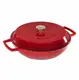 Кастрюля с крышкой Barazzoni Ghisa 80300403035 30 см 3.5 л красная
