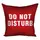 Подушка c принтом габардиновая Do not disturb 50x50 (5P_22O007)