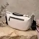 Женская сумка через плечо с необычным бегунком брелком из натуральной кожи Vintage 22616 Белая