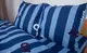 Постельное белье двуспальное ТЕП Soft dreams Line Blue 2-03858-26457 180х215 см голубое