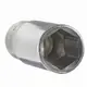 Насадка шестигранная длинная 1/4" 14мм CrV ULTRA (6062142)