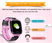 Детские часы Smart Baby Watch Y22+GPS трекер и фонарик Pink Pink