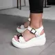 Женские босоножки Fashion Phoebe 3663 41 размер 25,5 см Белый