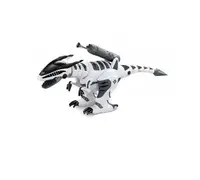 Динозавр на радиоуправлении Robot Dinosaur, танцует, ходит, стреляет снарядами, рычит, двигает головой, конечностями, хвостом, звуки, музыка. White (139600)