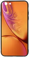 Чехол-накладка TOTO Print Glass Space Case Apple iPhone 6 Plus/6S Plus Yellow