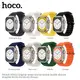 Ремешок Apple Watch Hoco iWatch WA12 Original Marine 2-buckle Silicone 42-49mm, White (789518)