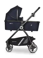 Коляска 2 в 1 Euro-Cart Crox Cosmic blue, чорний