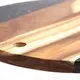 Разделочная доска Kamille KM-10083 25 см черная