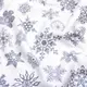 Наволочка фланель 40х60 SNOWFLAKES