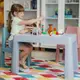 Комплект TEGGI MULTIFUN стол+2 стулья TI-011-174 grey/old rose/turquoise