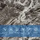 Самоклеящаяся декоративная 3D панель Камень серый рваный кирпич 700х770х3мм (158) SW-00000487