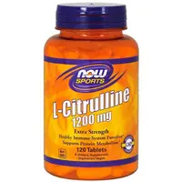 Амінокислота NOW L-Citrulline 1200 mg, 120 таблеток