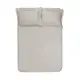 Простынь с наволочками сатин premium Lotus Home - Basic бежевый 230*250