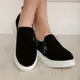 Слипоны женские Fashion Lady 2949 40 размер 25 см Черный