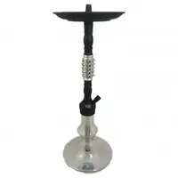 Кальян Garden Hookah 6126-1 Серый — высокий 80 см премиум кальян с современным дизайном, полный комплект для дома и заведений