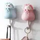 Крючки для ключей Котики RESTEQ 2 шт, ключница Кот в мешке, вешалка декоративная для ключей и полотенец