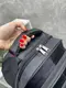 Стильный большой рюкзак на три отделения с уплотненной спинкой плотная непромокаемая плащевка 5087