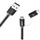 Кабель combo Micro USB+Lightning REMAX Aurora  RC-020t