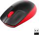 Мышь компьютерная безпроводная Logitech M190 Wireless Red L910-005908 красная