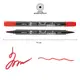 Маркер акварельный Santi Brush SWB-07 391063 красный