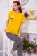 Футболка женская 198R020 цвет Горчичный