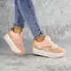 Женские сникеры Fashion Alice 1077 41 размер 25,5 см Пудра