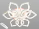 Люстра потолочная 8073/6+3WH LED 3color dimmer 150W DH