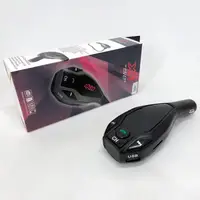 Автомобильный трансмиттер FM MOD. X7 BT модулятор Bluetooth Золотой, FM модулятор в машину. Цвет: черный