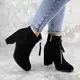 Ботильоны женские Fashion Bj 2177 40 размер 25,5 см Черный