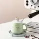 Кружка с крышкой и ложкой Stenson Baby uniСorn TL-00221 400 мл