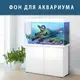 Наклейка с рыбами и морской флорой для аквариума 40х65 см.