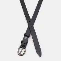Жіночий ремінь шкіряний Borsa Leather 100v1genw38-black