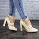 Женские лаковые туфли Fashion Sombra 2072 40 размер 25,5 см Бежевый
