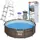 Каркасный бассейн круглый сборный садовый Bestway 56709, размер 366x100 см с фильтрующим насосом и лестницей