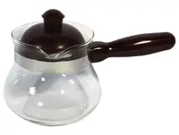 Турка стеклянная с крышкой 600 мл Interos QX-506 74719