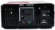 Преобразователь авто инвертор UKC 24V-220V AR 3000W c функцией плавного пуска + USB (4821)